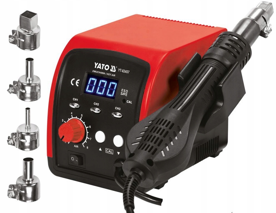 Teplovzdušná spájkovačka Yato 750 W